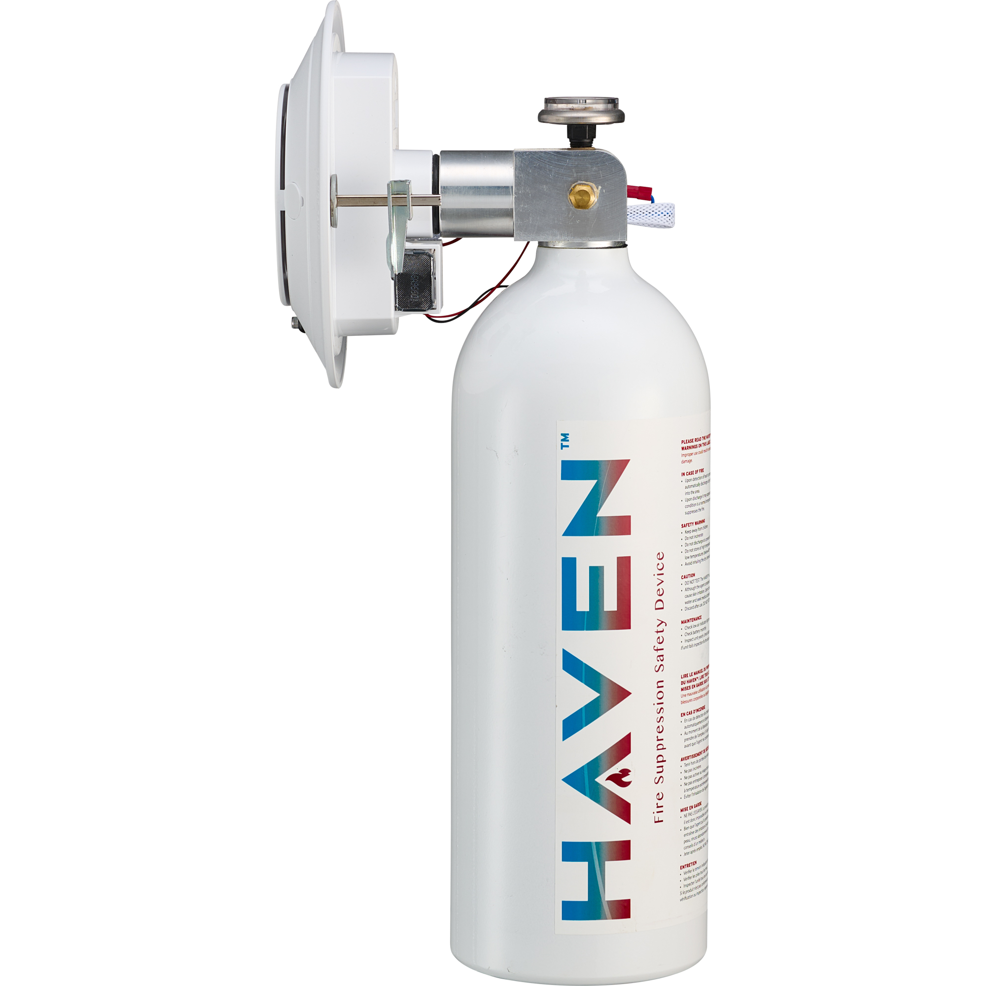 HAVEN 5lb Fire Suppression Safety Device 135F - 57C Rated